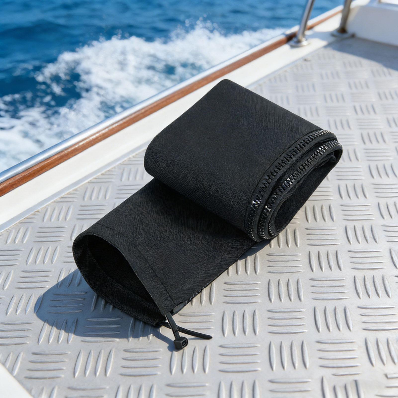 Fishing Boat Outboard Motor - Outboard Rigging Sleeve 48 Inch Zippered