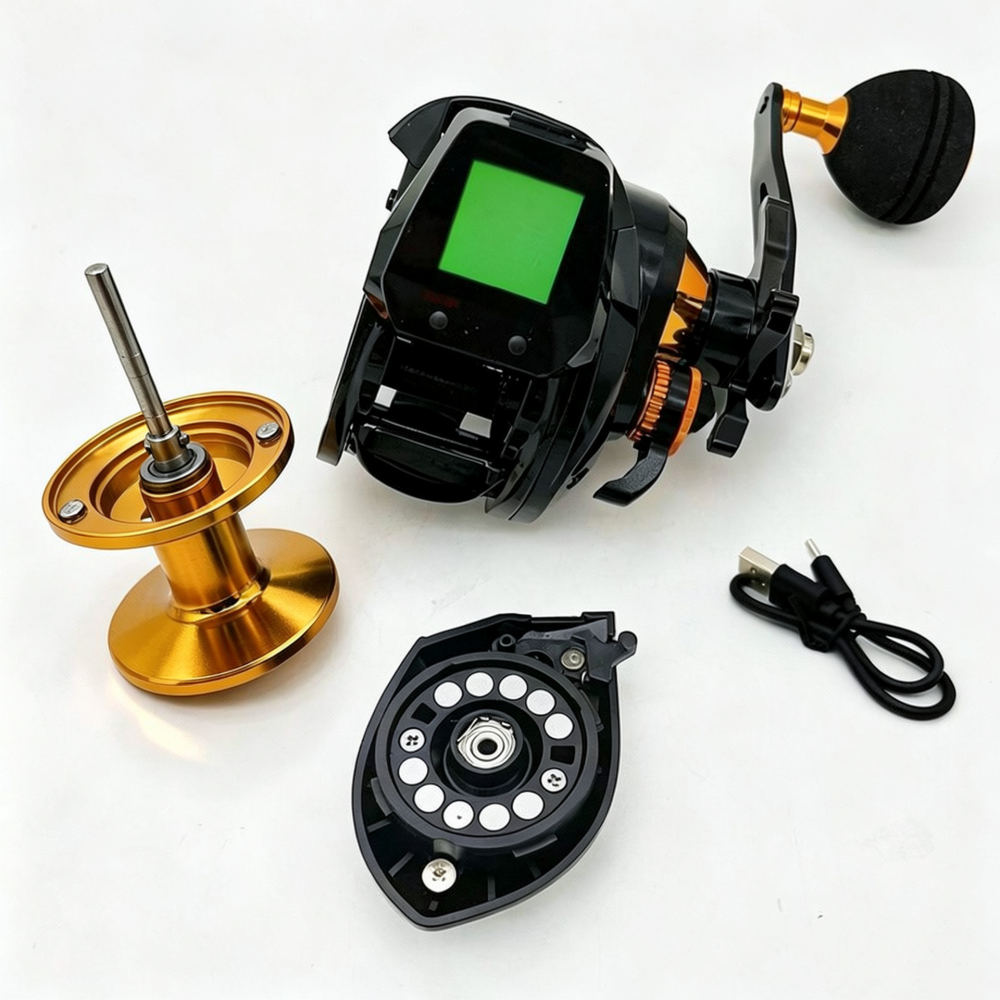 Digital Baitcasting Fishing Re - đánh giá và giá Fishing Boat Depth Finder