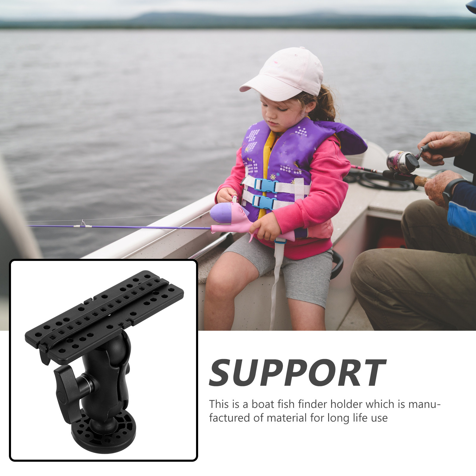Fish Finder Holder for Boat Ad - đánh giá và giá Fishing Boat Depth Finder